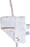 Kraamcadeau Knuffeldoekje met Kaart - Geschenkset met speendoekje - Baby Geboortecadeau Peach Blush - Roze - Snoozebaby