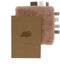Kraamcadeau Knuffeldoekje met Kaart - Geschenkset met speendoekje - Baby Geboortecadeau Milky Rust - Roze - Snoozebaby