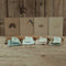 Kraamcadeau Knuffeldoekje met Kaart - Geschenkset met speendoekje - Baby Geboortecadeau Stone Beige - Beige - Snoozebaby