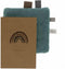 Kraamcadeau Knuffeldoekje met Kaart - Geschenkset met speendoekje - Baby Geboortecadeau Smokey Green - Groen - Snoozebaby