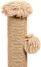 Krabpaal voor Katten Gloria 34 x 34 x 55 cm Beige