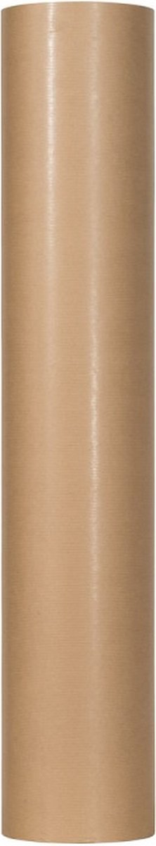 Kraftpapier op rol 100 cm x 400 meter 50 gram/m2 bruin
