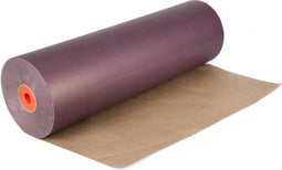 Kraftpapier op rol 59 cm x 400 meter 50 gram/m2 aubergine