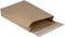 Kraftpapier verzendzakken (met retourstrip) bruin 300 x 80 x 430 mm 100 gram/m2