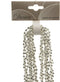 Kralenketting plastic diamant 270cm zilver