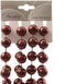 Kralenketting plastic xxl 20mmx270cm ossenbloed