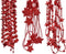 Kralenketting plc ster kerstrood assorti