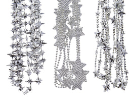 Kralenketting plc ster zilver assorti
