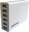 Kram Charge Pit 6 USB Laadstation 6 x 2.4A - Arctic White