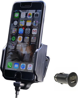 KRAM Fix2car Aktiv Universal Halter Lightning-Anschluss/USB-Kabel 2.1A Swivel