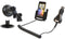 Kram Fix2Car Zuignap Telefoonhouder Auto voor de HTC Wildfire S - Zwart