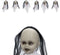 Krans Halloween Zombie (120 Cm)