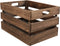 Krat - Hout - 31x22x18cm - bruin - 1 stuks