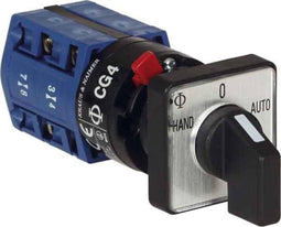 Kraus & Naimer CG4.A211.FS2.F085 Lastscheidingsschakelaar 10 A 2 x 60 ° Grijs, Zwart 1 stuk(s)