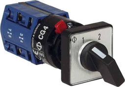 Kraus & Naimer CG4.A221.FS2 Lastscheidingsschakelaar 10 A 1 x 60 ° Grijs, Zwart 1 stuk(s)