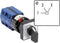 Kraus & Naimer CG4.A230.FS2 Wisselschakelaar 10 A 2 x 60 ° Grijs, Zwart 1 stuk(s)