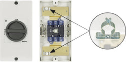 Kraus & Naimer KG20.T103/D-A126.KL51V Reparatieschakelaar Uitschakelbaar 1 x 90 ° Zwart 1 stuk(s)