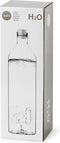 Balvi H2O Waterfles - Borosilicaatglas - 1,2 l