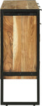 vidaXL - Dressoir - 100x30x75 - cm - Massief - Acaciahout