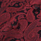 vidaXL Gilet set mannen paisleymotief bruiloft maat 54 bordeauxrood