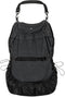 Hoppediz Fc-ant - Fleecehoes 3-in-1 - Universele draaghoes met regenhoes - Grijs