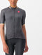 Castelli Fietsshirt Korte Mouwen Dames Grijs Antraciet - CASTELLI PEZZI JERSEY DARK GRAY - L