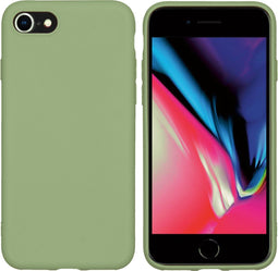 iMoshion Hoesje Geschikt voor iPhone SE (2022) / SE (2020) / 8 / 7 Hoesje Siliconen - iMoshion Color Backcover - groen