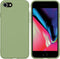 iMoshion Hoesje Geschikt voor iPhone SE (2022) / SE (2020) / 8 / 7 Hoesje Siliconen - iMoshion Color Backcover - groen