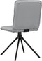 vidaXL - Eetkamerstoelen - 2 - st - stof - lichtgrijs