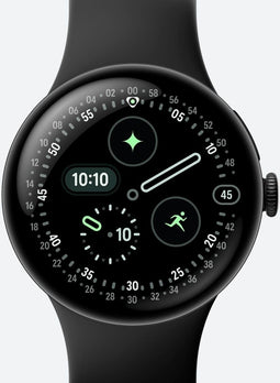 Google Pixel Watch 4 - Smartwatch - 41mm - Bluetooth - Zwart