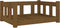vidaXL - Hondenmand - 65,5x50,5x28 - cm - massief - grenenhout - honingbruin