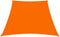 vidaXL - Zonnezeil - trapezium - 2/4x3 - m - oxford - stof - oranje