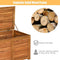 Coast Acaciahouten Opbergbox - Tuin Opbergbak - 150 kg Draagvermogen - 120 x 45 x 45 cm - Natuur
