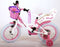 Volare Rose Kinderfiets - Meisjes - 14 inch - Roze/Wit - 95% afgemonteerd