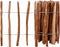 vidaXL - Hek - 60x500 - cm - hazelaarhout