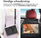 Accezz Rugged Backcover - Tablet Hoes met Schouderstrap - Ingebouwde Screenprotector - Zwart