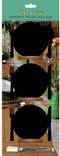 Krijtbord Securit bord 10x12cm houten voet