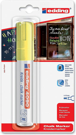 Krijtstift edding 4090 window blok 4-15mm neon gl | Blister a 1 stuk