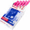 Krijtstift edding 4095 rond neon roze 2-3mm | Omdoos a 10 stuk | 10 stuks