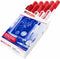 Krijtstift edding 4095 rond rood 2-3mm | Omdoos a 10 stuk | 10 stuks