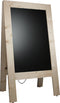 Krijtstoepbord | hout | 70x135cm | blanco | 1 stuks