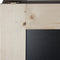 Krijtstoepbord | hout | 70x135cm | blanco | 1 stuks
