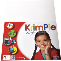 Krimpievel Collall Magic Plastic wit set à 4 vel - 25 stuks