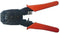 Krimptang voor RJ45, RJ12, RJ11 en RJ10 connectoren - metaal / rood/zwart