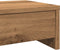 vidaXL - Monitorstandaard - met - lades - 100x27x15 - cm - hout - artisanaal - eiken