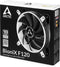 ARCTIC BioniX F140 - Computer behuizing Ventilator - 14 cm - Zwart/Wit