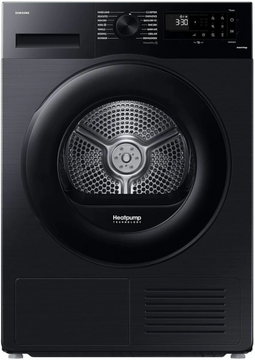 Samsung DV90CGC0A0AB - Warmtepompdroger 9 kg - Optimal Dry Technologie - Zwart