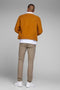 JACK&JONES JPSTMARCO JJBOWIE SA - Chinobroek - Slim fit met stretch - Beige - Maat W30 X L34