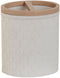 Glas Home ESPRIT Wit Natuurlijk Hars Bamboe 9,5 x 7 x 11 cm
