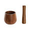 Keuken vijzel Home ESPRIT Acacia 12 x 12 x 16,5 cm